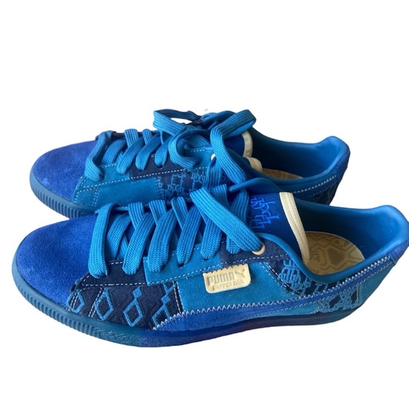 PUMA’S DAPPER DAN CLYDE PRE-GAME RUNWAY LIFESTYLE SNEAKERS - Picture 2 of 5